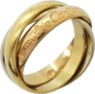Cartier Yellow Gold (18K) Pink Gold (18K) White Gold (18K) Band Ring (Pre-Owned)