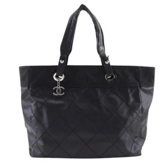 Chanel Pre-owned Tote Bags, female, Black, Size: ONE SIZE Pre-owned Vintage Tote Bag