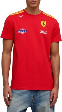 Puma Ferrari Hypercar Replica Polo in Puma Red at Nordstrom, Size Xx-Large