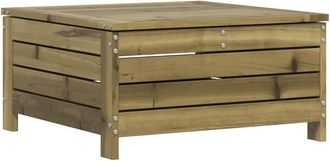 vidaXL Garden Footstool 62x63.5x32 cm Impregnated Wood Pine Vidaxl