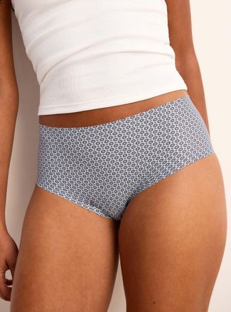 Miiyu Womens Laser-cut high-waist cheeky panty Recycled nylon