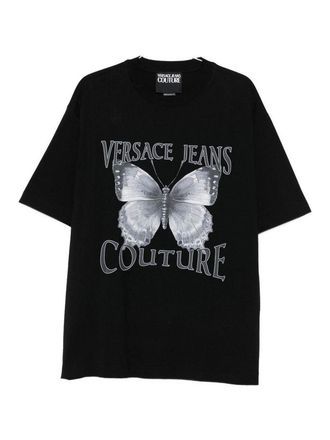 Versace Jeans Couture Crew Neck T-Shirt With Print