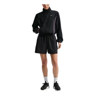 Nike (WMNS) Nike One Woven Jackets Black Thunder Grey IV5394-010