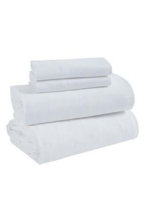 Superior Cotton Flannel Sheet Set in White at Nordstrom Rack, Size Split King Top