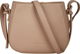 Bugatti Umh&auml;ngetasche BUGATTI LUNA, Damen, Gr. B/H/T: 23cm x 20cm x 8cm onesize, beige, Kunstfaser, clean, Taschen Umh&auml;ngetasche