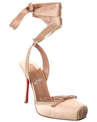 Christian Louboutin Cassia 100 Satin Pump