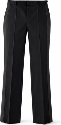Moschino Black Tailored Flat Front Pants
