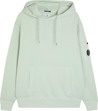 C.P. Company Hooded Cotton Sweatshirt - Blue - XL