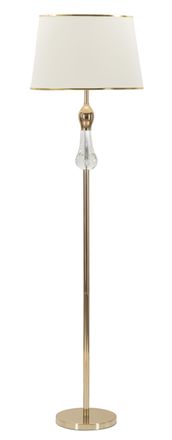 Mauro Ferretti L&aacute;mpara de pie de metal y cristal cm &oslash; 45x165