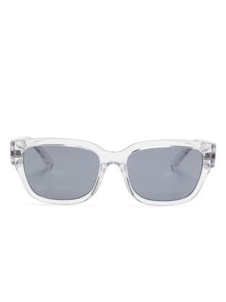 Dolce & Gabbana Eyewear Occhiali da sole squadrati - Bianco