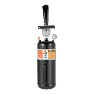 OEM Compresor De Neum&aacute;ticos, Presi&oacute;n M&aacute;xima 1,0 Mpa, Capacidad 8 L, Color Negro