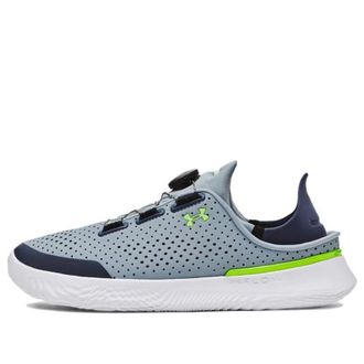 Under Armour SlipSpeed Harbor Blue Lime 3026197-402