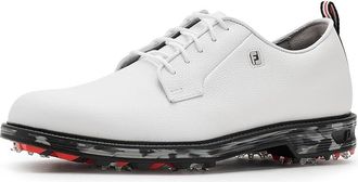 FootJoy Premiere Series - Field Mens Shoes White/Gray Camo/Cherry Tomato : 11.5 D - Medium, Leather