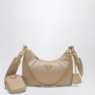 Prada Re-Edition 2005 bag in camel Re-Nylon