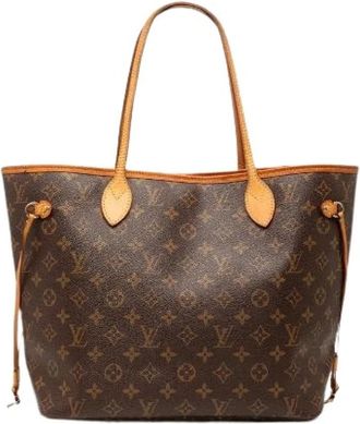 Louis Vuitton Pre-owned Vintage Canvas Tote Bag - Dames - Vintage Shopper - Bruin - ONE Size - Vintage