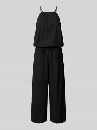 OPUS Taillierter Jumpsuit aus Viskose-Mix Modell Mebo in Black, Gr&ouml;&szlig;e 34