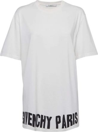 Givenchy hemline-logo T-shirt - White