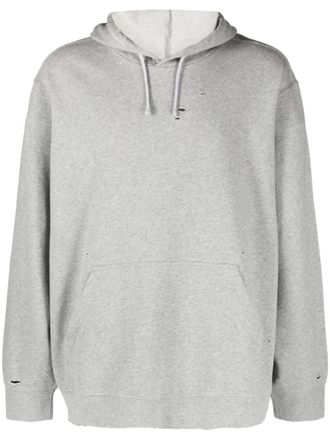 Givenchy Hoodie met geborduurd logo - Grijs