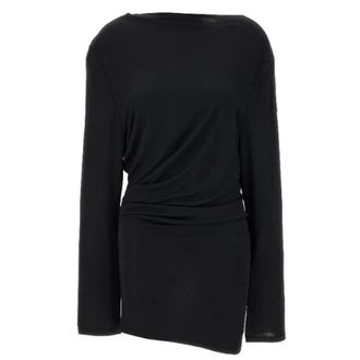 Jacquemus La Robe Croisiere Dress - female - Jacquemus - Short Dresses - Black - L - Dresses