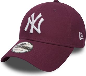 New Era New York Yankees 9forty Adjustable Cap MLB League Essential Maroon - One-Size