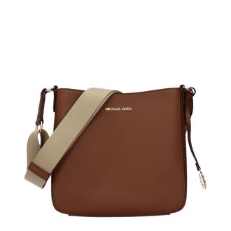 Michael Kors Brown Leather Shoulder Womens Bag