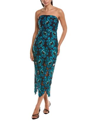 Milly Milly Kait Bloom Midi Dress