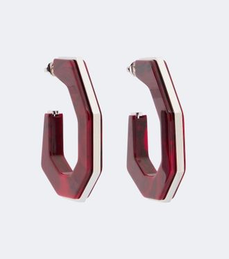 Isabel Marant Liu embellished hoop earrings