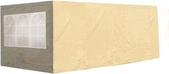 Regalos Miguel Regalos Miguel - Packs Laterales Carpas Plegables - Pack 4 Laterales Para Carpas 3x6 Master 4l1v1p - Crema