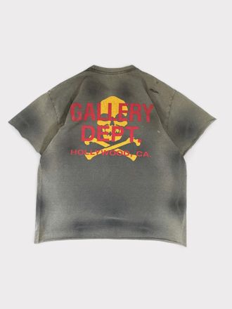 Gallery Dept. Mens. Zip Tee Black - Size Small