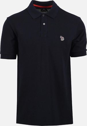 Paul Smith Mens Paul Smith Reg Fit SS Polo Zebra Dark Navy - Size: 44