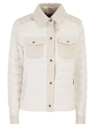 Moorer Esra 24 X Short Shirt Style Down Jacket