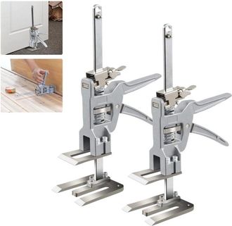 Elle Juego De 2 Palancas Manuales Que Ahorran Esfuerzo, Brazo Con Escala, Regulador De Altura Para Baldosas Cer&aacute;micas, Brazo Elevador De Laboratorio, Herra