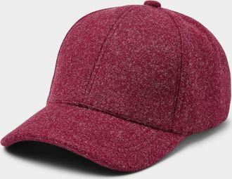 Simons Womens Felted cap in mottled colors