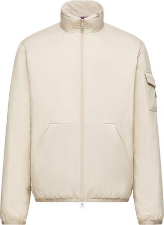 Moncler Moncler Breezes Short Padded Jacket, Men, Beige, Size: 1