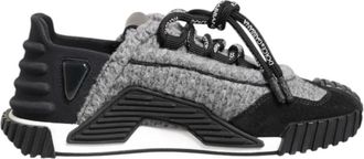 Dolce & Gabbana Low Top NS1 Sneakers - Dames - Sneakers - Zwart - 35 EU - Katoen - Schoenen
