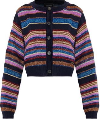 Dsquared2 Sweaters - Dames - Vesten - Veelkleurig - M - Wol - Truien & Vesten