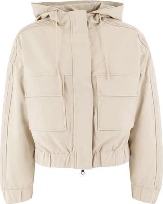 Parajumpers Salvage Hooded Fleece - Dames - Zomerjassen - Beige - M - Katoen - Jassen