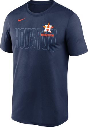 Nike Houston Astros Knockout Team Legend Nike Mens Dri-FIT MLB T-Shirt in Blue | NKGK44BHUS-HMW