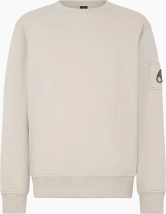 Moose Knuckles Mens Moose Knuckles Hartsfield Crew S1-26 1705 Alabaster - Tan - Size: 42