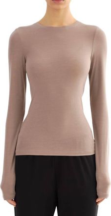 LaMarque Medora Long Sleeve Top In Taupe