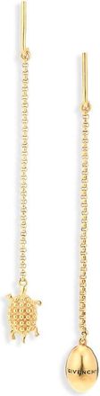 Givenchy Lucky Charms Mismatched Drop Earrings in Golden Yellow at Nordstrom