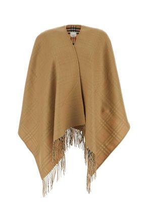 Burberry Camel Wool Cape