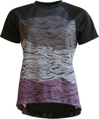 Zimtstern Braapz Shirt S/S Velotrikot f&uuml;r Damen | grau