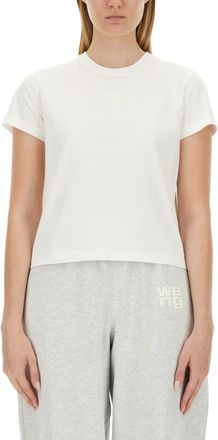Alexander Wang T-shirt With Crumpled Effect