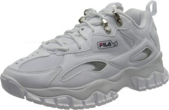 Fila Womens Ray Tracer TR2 wmn Trainers, White, 37 EU, White, 5 UK