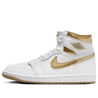 Nike Jordan (WMNS) Air Jordan 1 OG White Metallic Gold FD2596-107