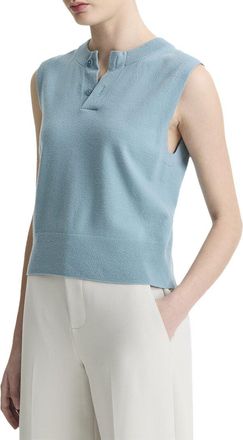 Vince Wool & Cashmere-Blend Henley Shell