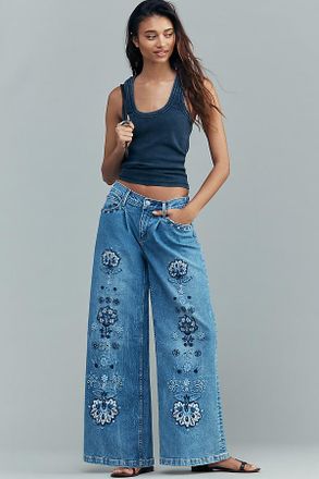 Free People Eloise High-Rise Wide-Leg Jeans