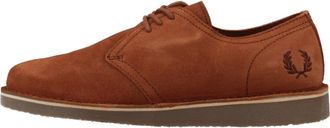 Fred Perry Schoenen, Heren, Bruin, 41 EU, Laced Schoenen