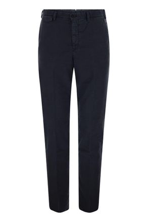 Pantaloni Torino Master-Fit Cotton-Linen Trousers